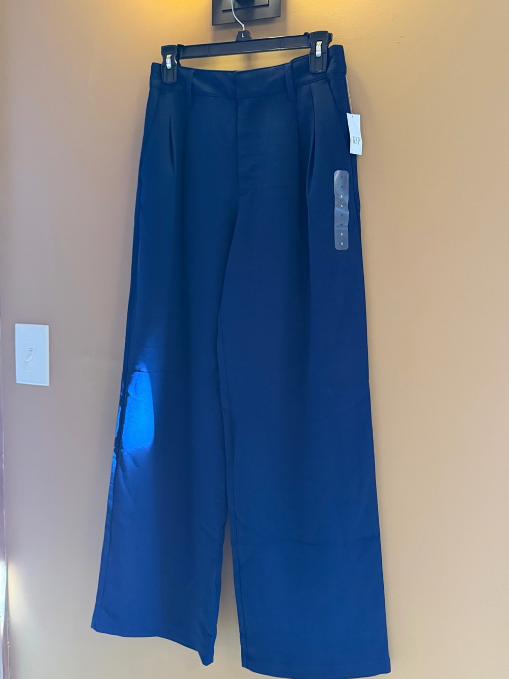 GAP Navy Wide-Leg Pants size 6